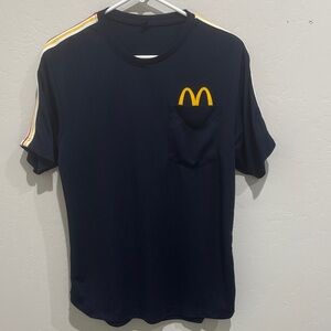 McDonald's Dark Blue Tee with Yellow Logo